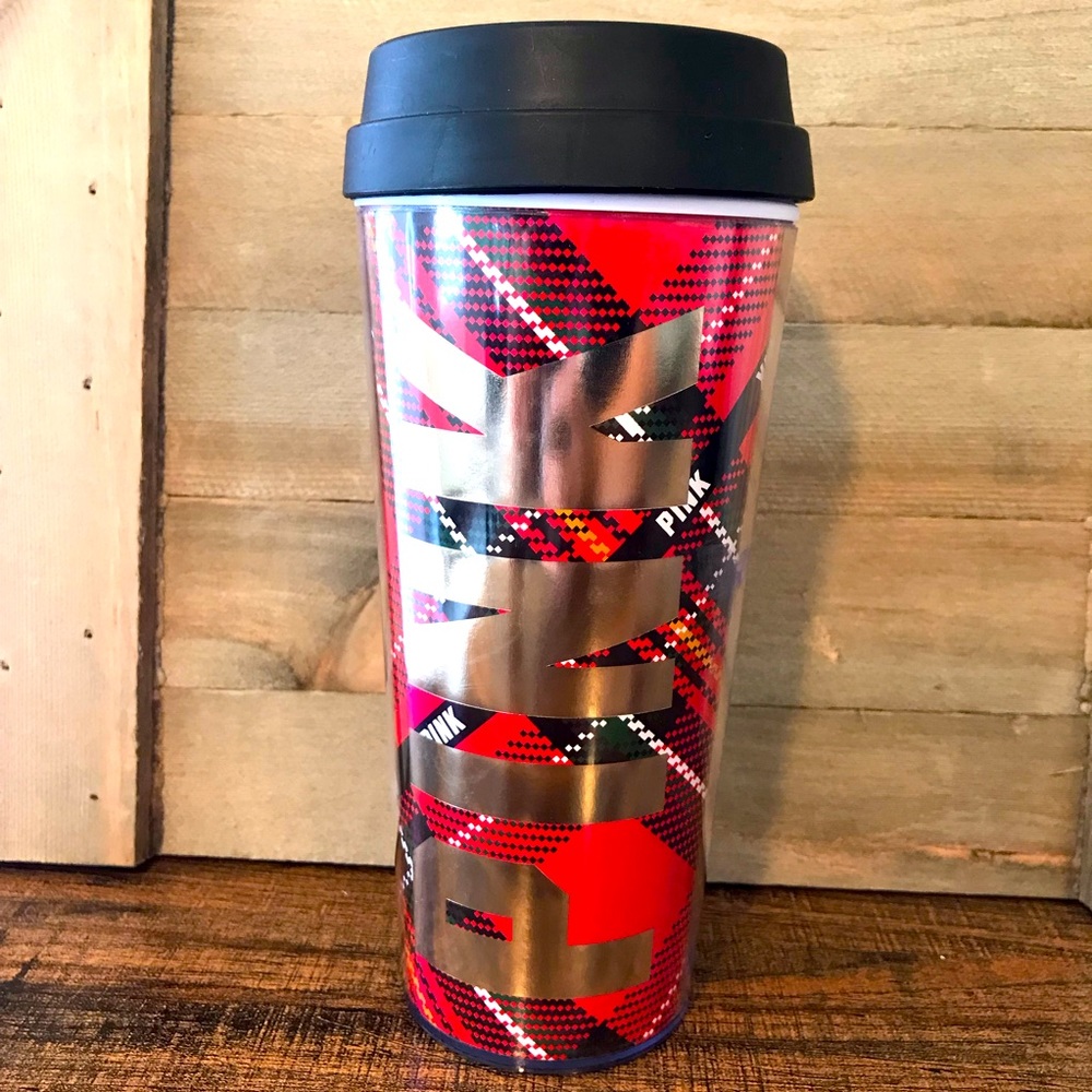 PINK travel mug